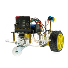 Linha do jogo do robô do carro de 7V-12V Arduino que segue o controlo a distância do infravermelho da luta contra o incêndio