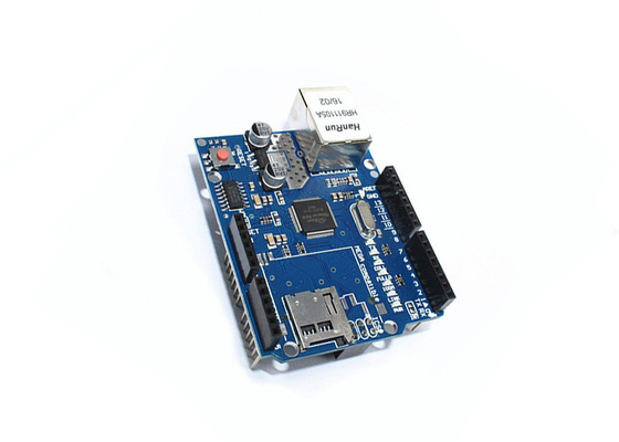 Módulo LAN Network Ethernet Shield dos ethernet de Arduino W5100 com expansão do cartão do SD