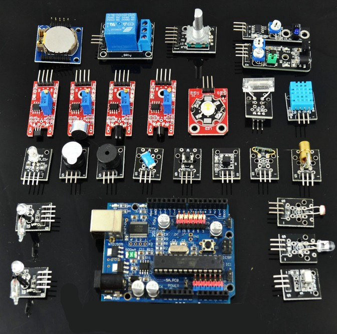 24 jogos para Arduino, 24 jogos do acionador de partida dos sensores do sensor DIY dos módulos