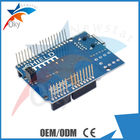 Os protetores do Ethernet W5100 R3 para ONU R3 de Arduino, adicionam a ranhura para cartão do Micro-SD da seção