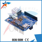 Embarque para ranhura para cartão TCP e UDP 30g do SD do protetor do Ethernet W5100 de Arduino a micro