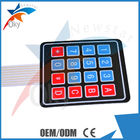 4 x 4 componentes eletrônicos de painel de controle do interruptor de membrana do teclado numérico da matriz
