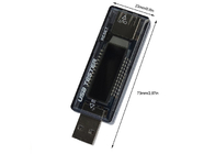 Verificador eletrônico da bateria da capacidade de poder do amperímetro da tensão de USB