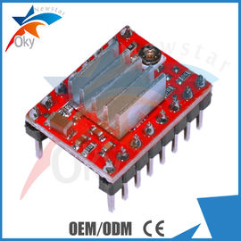 Módulo do motorista do motor deslizante de StepStick A4988 do dissipador de calor para Arduino 3D Priner