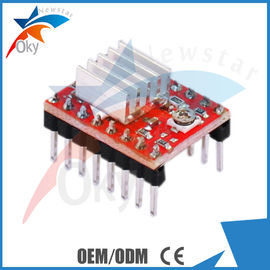Módulo do motorista do motor deslizante de StepStick A4988 do dissipador de calor para Arduino 3D Priner