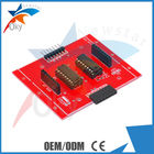 módulo do motorista da matriz de ponto 8 x 8, 2 em 1 jogo vermelho da placa de exposição do diodo emissor de luz da microplaqueta 74HC595