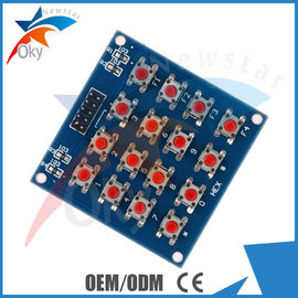 Módulo de matriz para Arduino, placa do ponto do diodo emissor de luz do PWB 4 x 4 de 16 teclados de painel do interruptor do botão de MCU/AVR/BRAÇO
