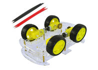 jogo esperto do chassi do carro de Electroic do robô de 4WD DIY para o projeto da engenharia da robótica da escola