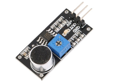 Microfone de condensador bonde do módulo da detecção do som de LM393 Arduino tamanho de 37 x de 18mm