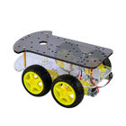 O carro esperto do robô da C.C. 6V DIY estendeu o dobro da movimentação de quatro rodas da edição - plataforma