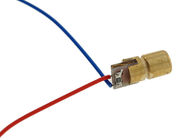 Componentes eletrônicos da C.C. 5V, módulo do diodo láser 650nm com o tubo principal de cobre vermelho