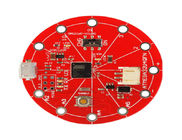 Placa de controlador USB de Arduino do microcontrolador ATmega32U4 com micro relação de USB