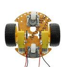 Do ABS esperto do jogo do chassi do carro do robô da ONU R3 2WD roda universal para a educação da HASTE