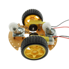 Do ABS esperto do jogo do chassi do carro do robô da ONU R3 2WD roda universal para a educação da HASTE