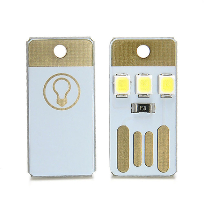 Do passo portátil do pixel do módulo 0,2 da luz da noite de USB diodo emissor de luz de Keychain 3 mini para acampar