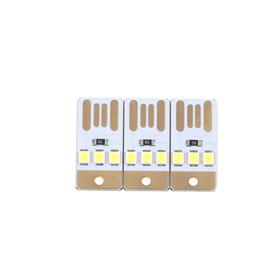 Do passo portátil do pixel do módulo 0,2 da luz da noite de USB diodo emissor de luz de Keychain 3 mini para acampar