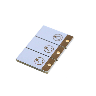 Do passo portátil do pixel do módulo 0,2 da luz da noite de USB diodo emissor de luz de Keychain 3 mini para acampar