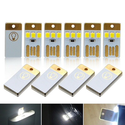 Do passo portátil do pixel do módulo 0,2 da luz da noite de USB diodo emissor de luz de Keychain 3 mini para acampar