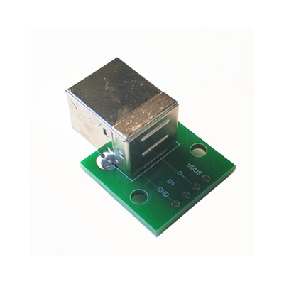 Tipo B PARA MERGULHAR a placa de adaptador do Pin 4P USB de 2.54mm