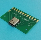 Tipo adaptador fêmea de USB da cor verde de Okystar de C