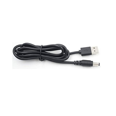 Tipo de USB do cobre 20AWG um homem ao cabo da alimentação de DC do homem do tambor de 5.5x2.1mm