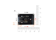 Módulo do sensor do Rf do cartão da relação CI do módulo I2C Iic do sensor de Mini Rc 522 Rfid para Arduino