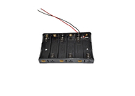 Suporte da bateria do suporte dos componentes eletrônicos de caixa de armazenamento das baterias 6AA