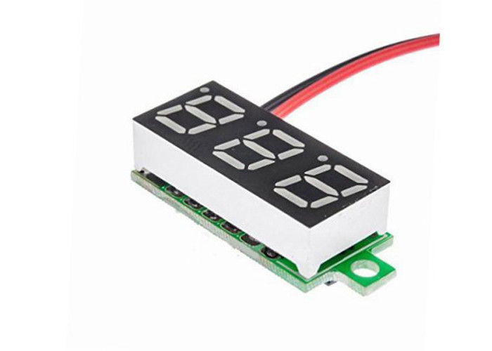 Tamanho pequeno 0,28&quot; tensão do diodo emissor de luz do voltímetro de Digitas do módulo do sensor da C.C. 2.5-30V Arduino