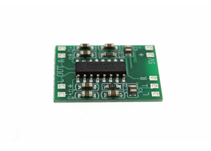 Placa 3W 2.5V potência de saída do amplificador de 2 Digitas dos canais - regulador de tensão 5V